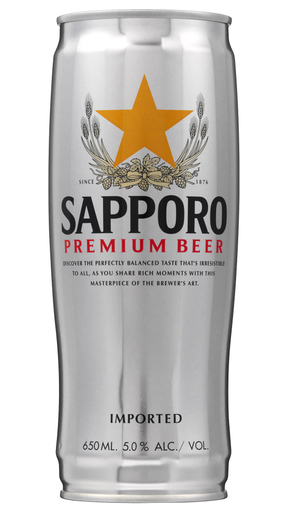 Sapporo Bullet 650ml