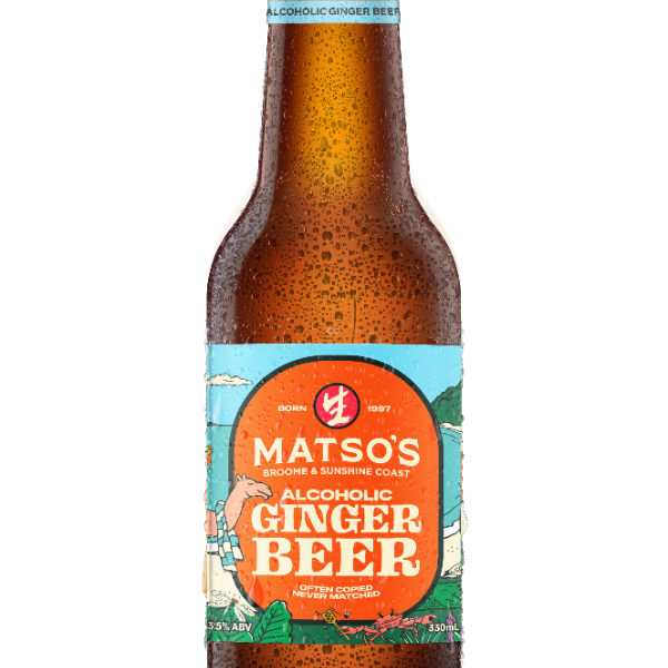 Matsos Alcoholic Ginger Beer Bottles 330ml