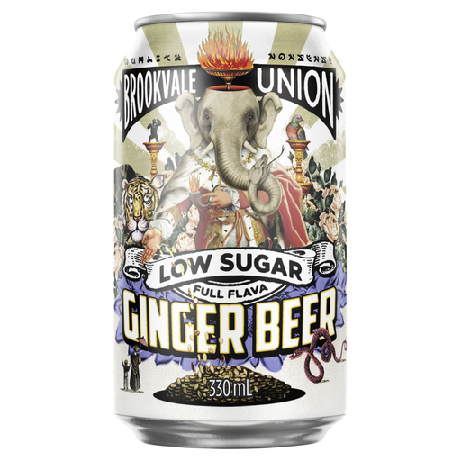 Brookvale Union Ginger Beer Low Sugar 330ml