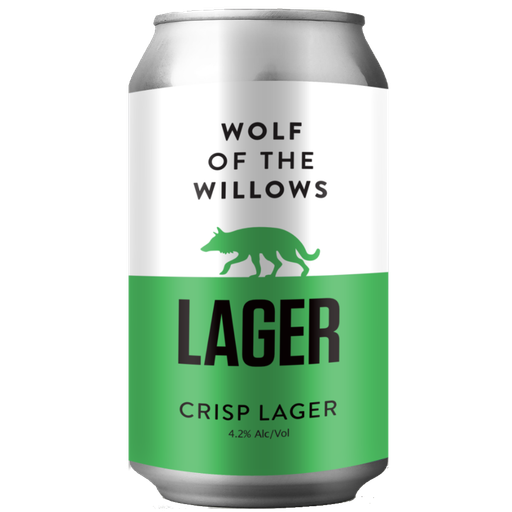 Wolf Of The Willows Crisp Lager 355ml