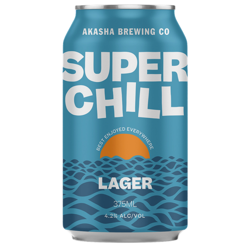 Akasha Brewing Super Chill Lager 16x 375ml