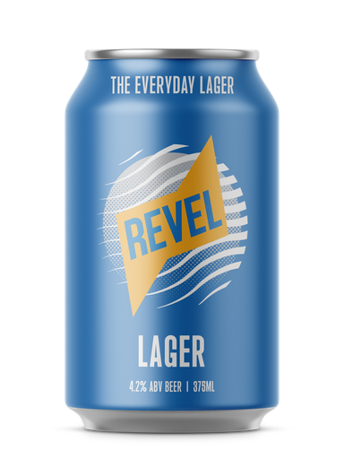 Revel Lager 375ml