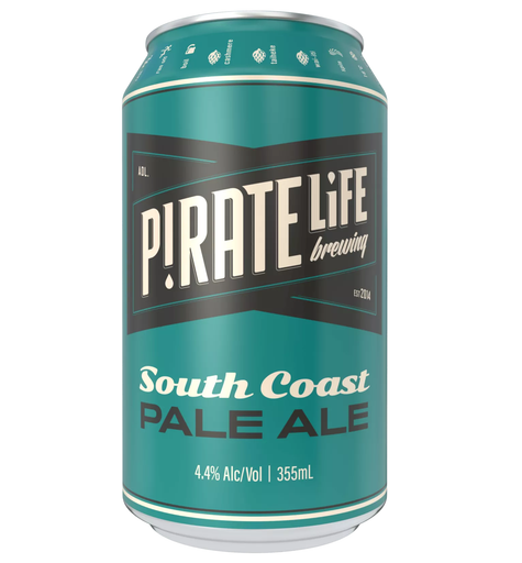 Pirate Life Brewing South Coast Pale Ale 355ml