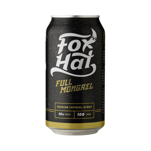Fox Hat Full Mongrel Stout 375ml