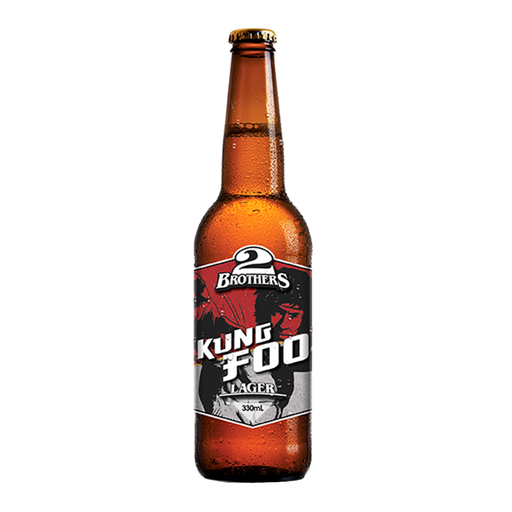 2 Brothers Kung Foo Rice Lager 330ml