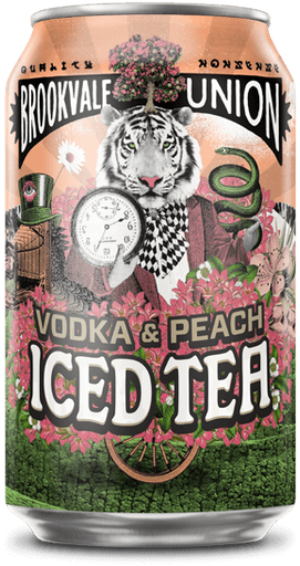 Brookvale Union Vodka Peach Ice Tea 330ml