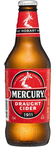Mercury Draught Cider Stubbies 375ml