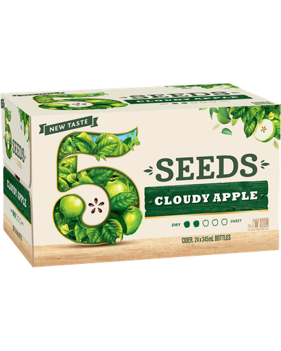 5 Seeds Cloudy Apple Cider 345ml