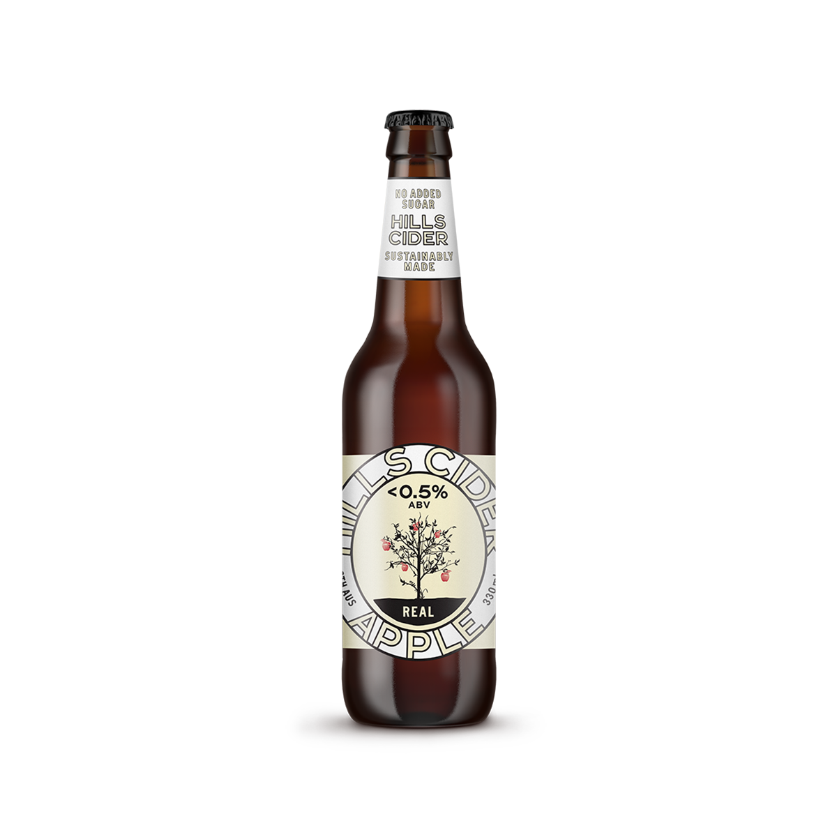 Hills Cider Non-Alcoholic Apple 330ml