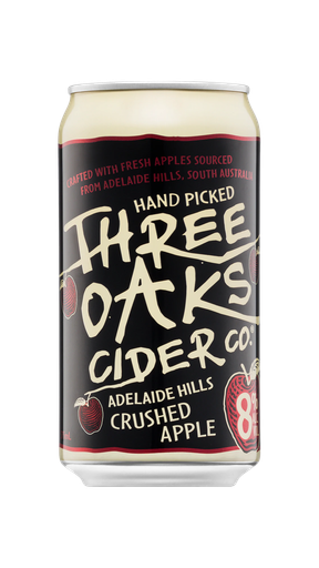 Three Oaks Apple Cider 8% 375ml 10pk