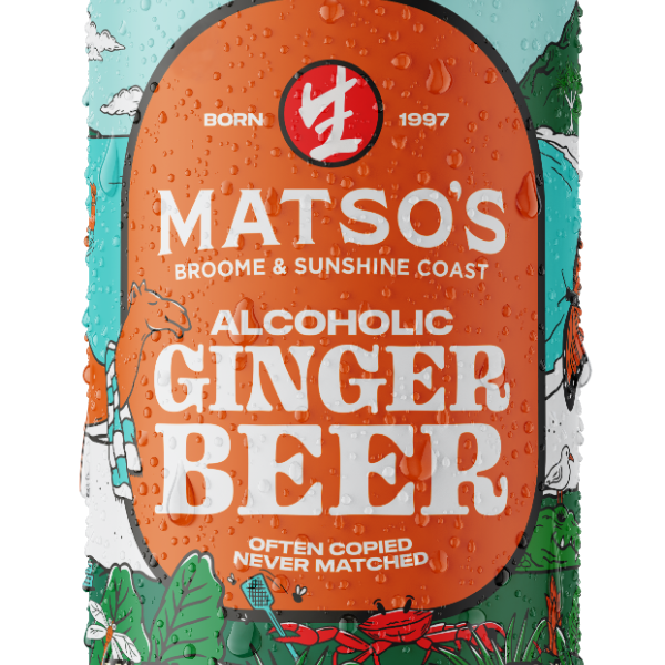 Matsos Alcoholic Ginger Beer Cans 330ml