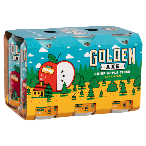 Golden Axe Kaiju Apple Cider 375ml