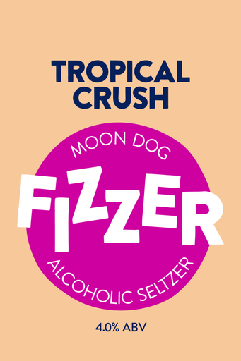 Moon Dog Fizzer Tropical Crush Alcoholic Seltzer 50lt