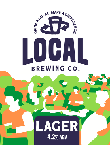Local Brewing Co Lager 50lt