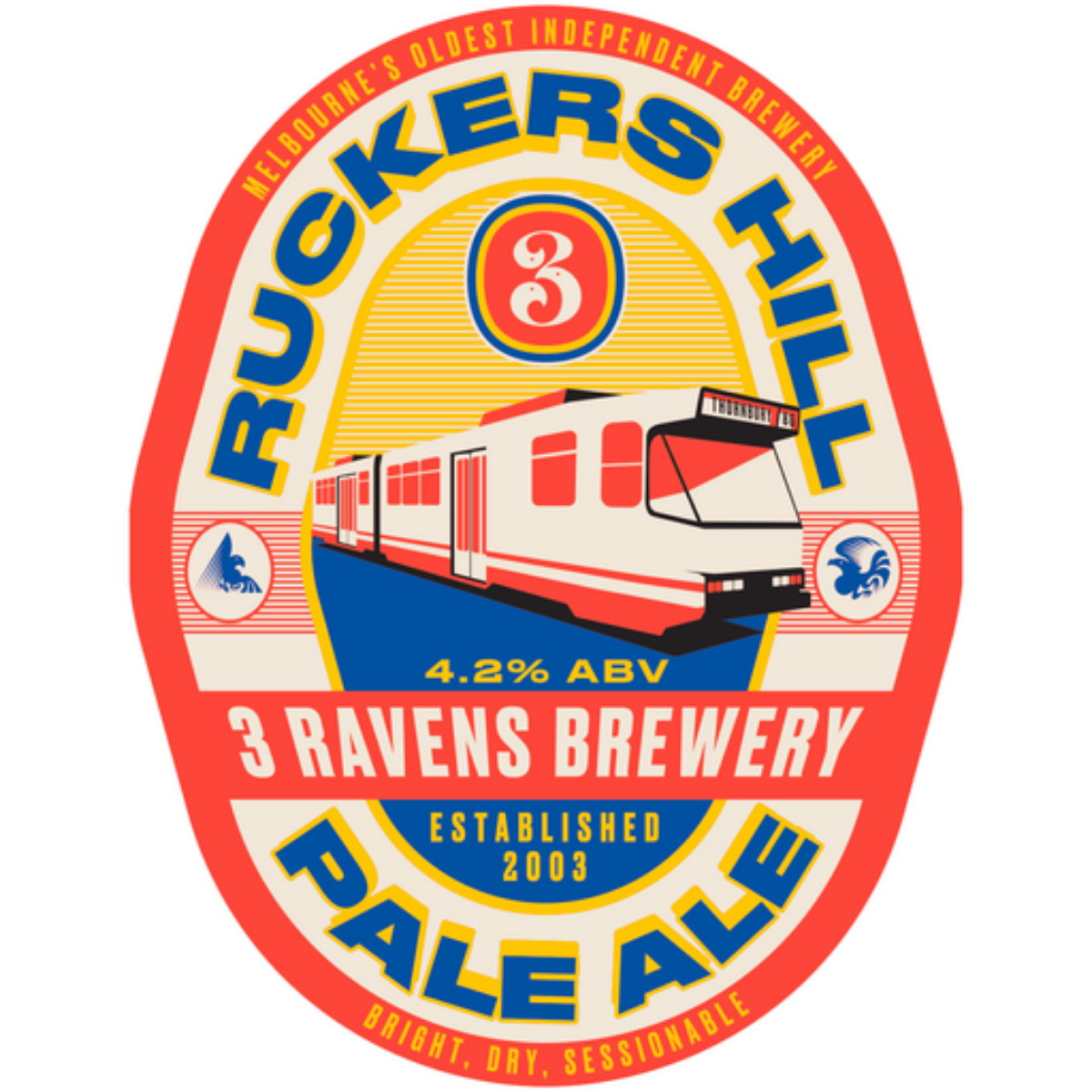 3 Ravens Ruckers Hill Pale Ale 50lt