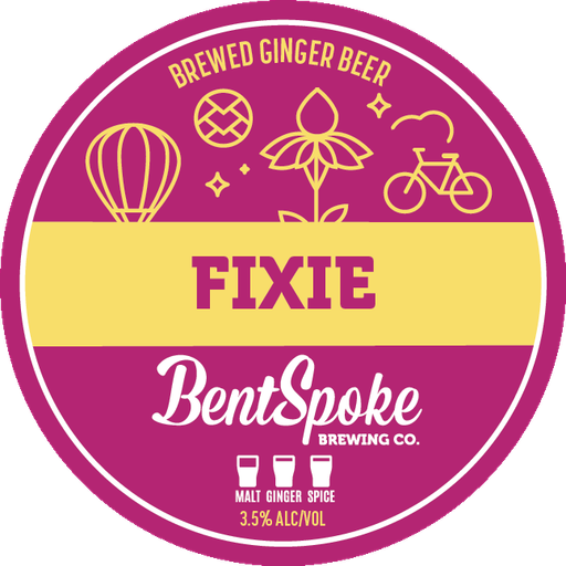 Bentspoke Fixie Brewed Ginger Beer 50lt