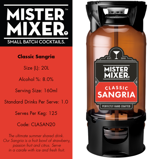 Mister Mixer Classic Sangria 20lt