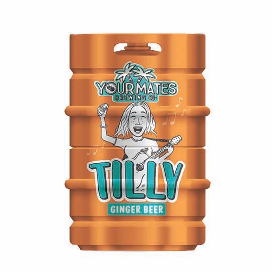 Your Mates Brewing Tilly Ginger Beer 50Lt