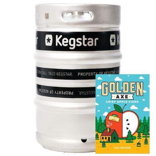 Golden Axe Kaiju Apple Cider Keg 50 Lt