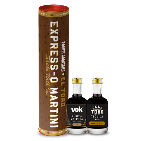 El Toro Ex Presso Martini 2 x Mini Gift 50ml