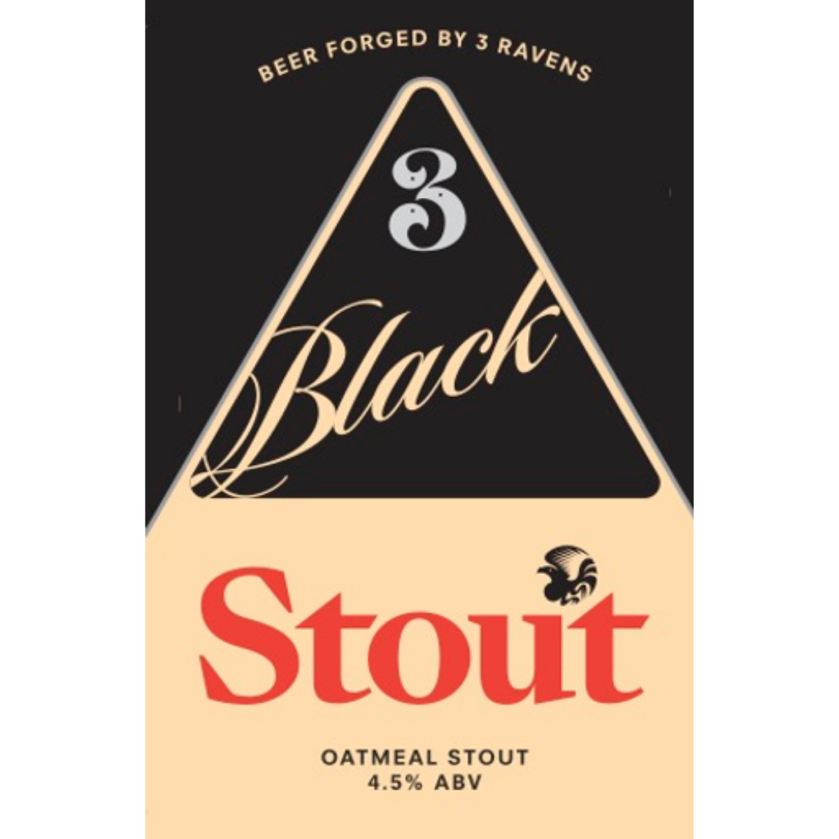 3 Ravens Black Oatmeal Stout 50lt 50000ML