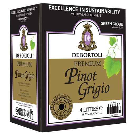 De Bortoli Premium Pinot Grigio 4Lt