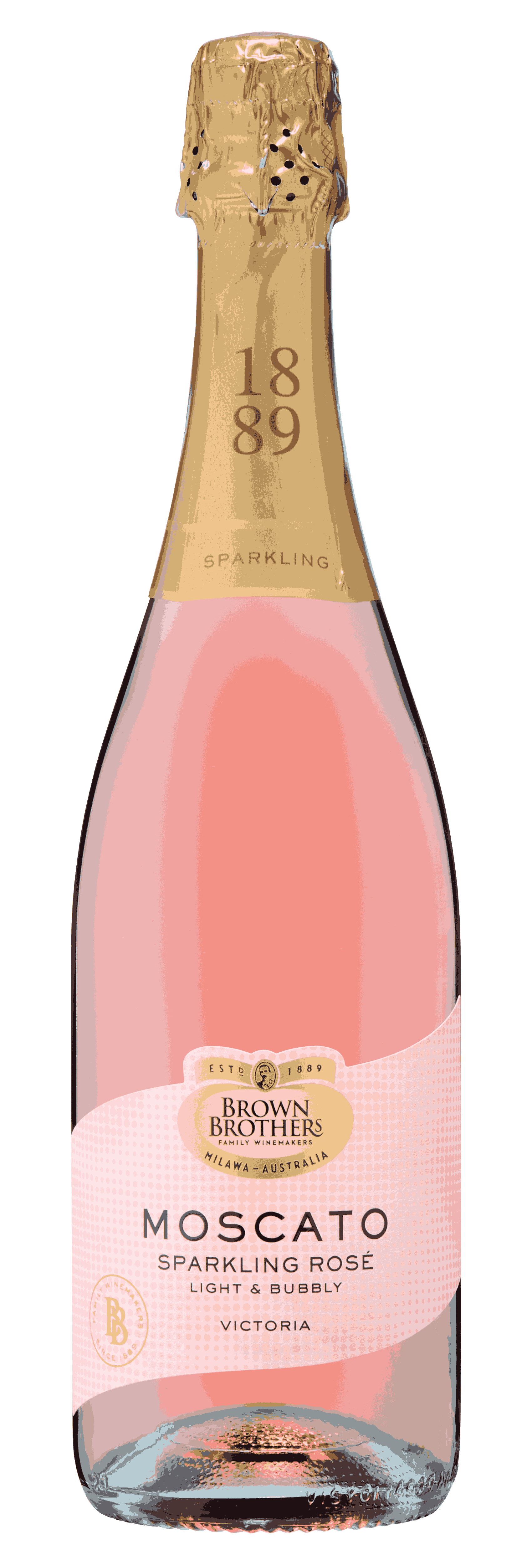 Brown Brothers Moscato Rose Sparkling 750mL