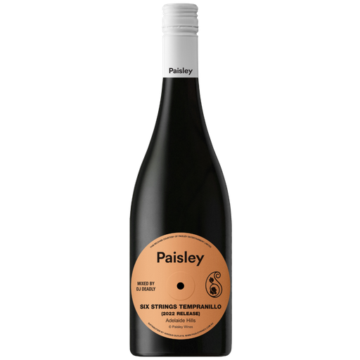 Paisley Mixed By Dj Deadly Six Strings Tempranillo 750ml