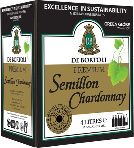 De Bortoli Premium Semillon Chardonnay 4lt