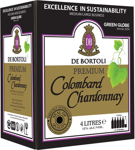 De Bortoli Premium Colombard Chardonnay 4lt