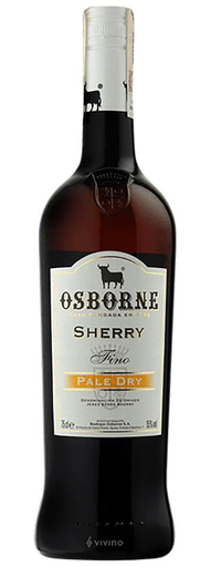 Osborne Fino Pale Dry Sherry 750ml