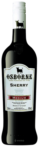 Osborne Medium Sherry 750ml