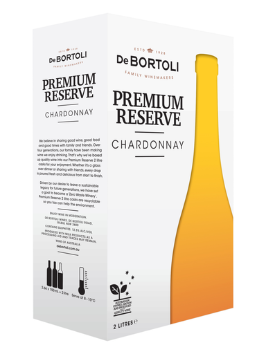 De Bortoli Premium Reserve Chardonnay Cask 2Lt