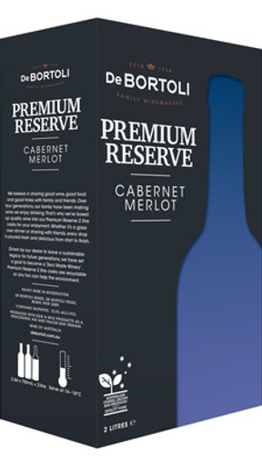 De Bortoli Premium Reserve Cabernet Merlot Cask 2Lt