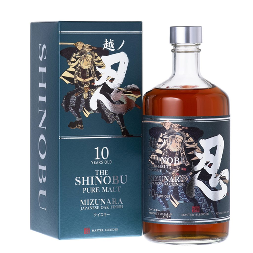 The Shinobu 10 YO Pure Malt Mizunara Japanese Oak Finish 700ml