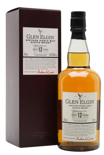 Glen Elgin 12 Year Old Single Malt Scotch Whisky 700ml
