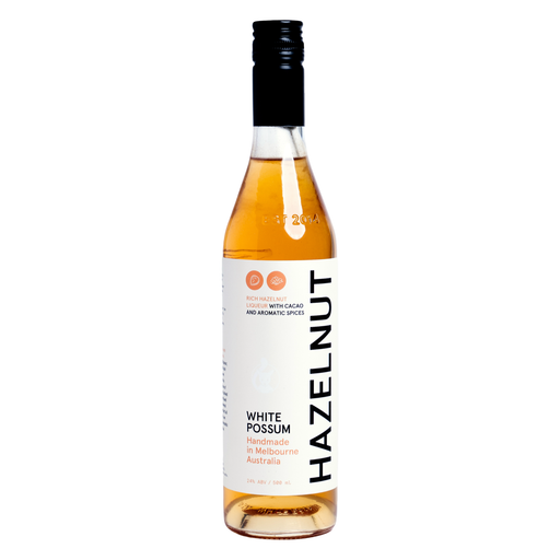 White Possum Hazelnut Liqueur 500ml