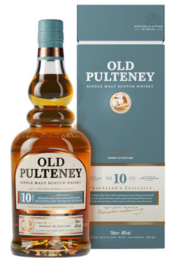 Old Pulteney 10 Year Old Single Malt Scotch Whisky 1Lt