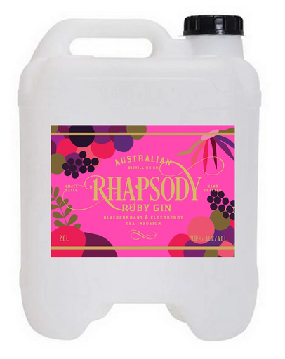 Australian Distilling Co Rhapsody Ruby Gin 20lt