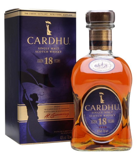 Cardhu 18 Year Old Single Malt Scotch Whisky 700ml