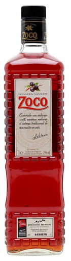 Zoco Pacharan Navarro Sloe Berry Liqueur 1Lt