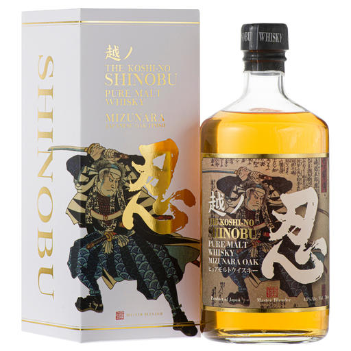 The Shinobu Pure Malt Mizunara Japanese Oak Finish 700ml