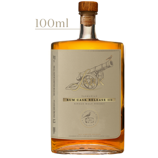 Lark Distillery Rum Cask III Whisky Boxed 100ml