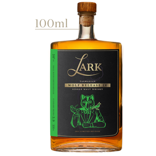 Lark Distillery Wolf Release IV Whisky Boxed 100ml
