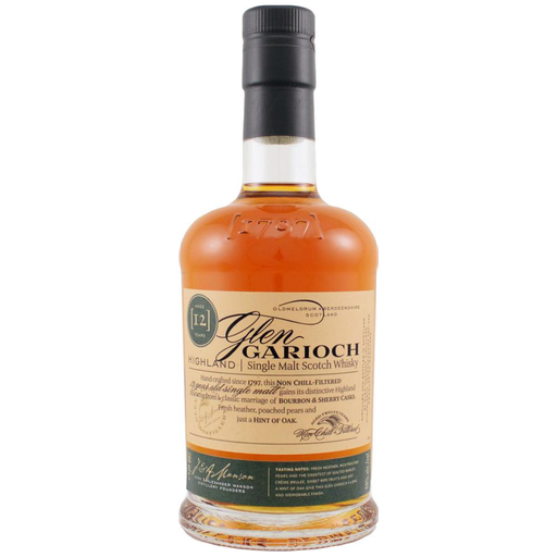 Glen Garioch 12 Year Old Single Malt Scotch Whisky 700ml