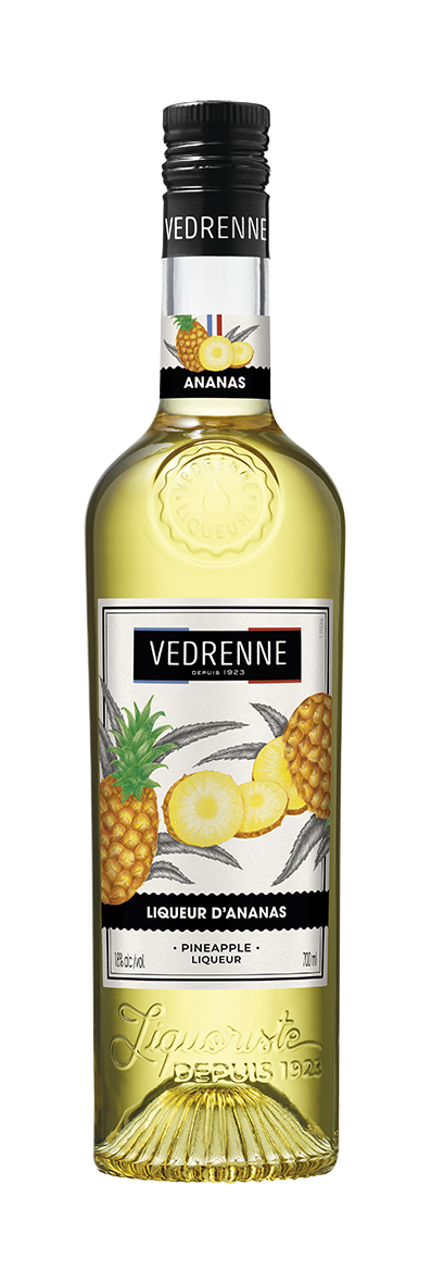Vedrenne Pineapple Liqueur Ananas 700ml