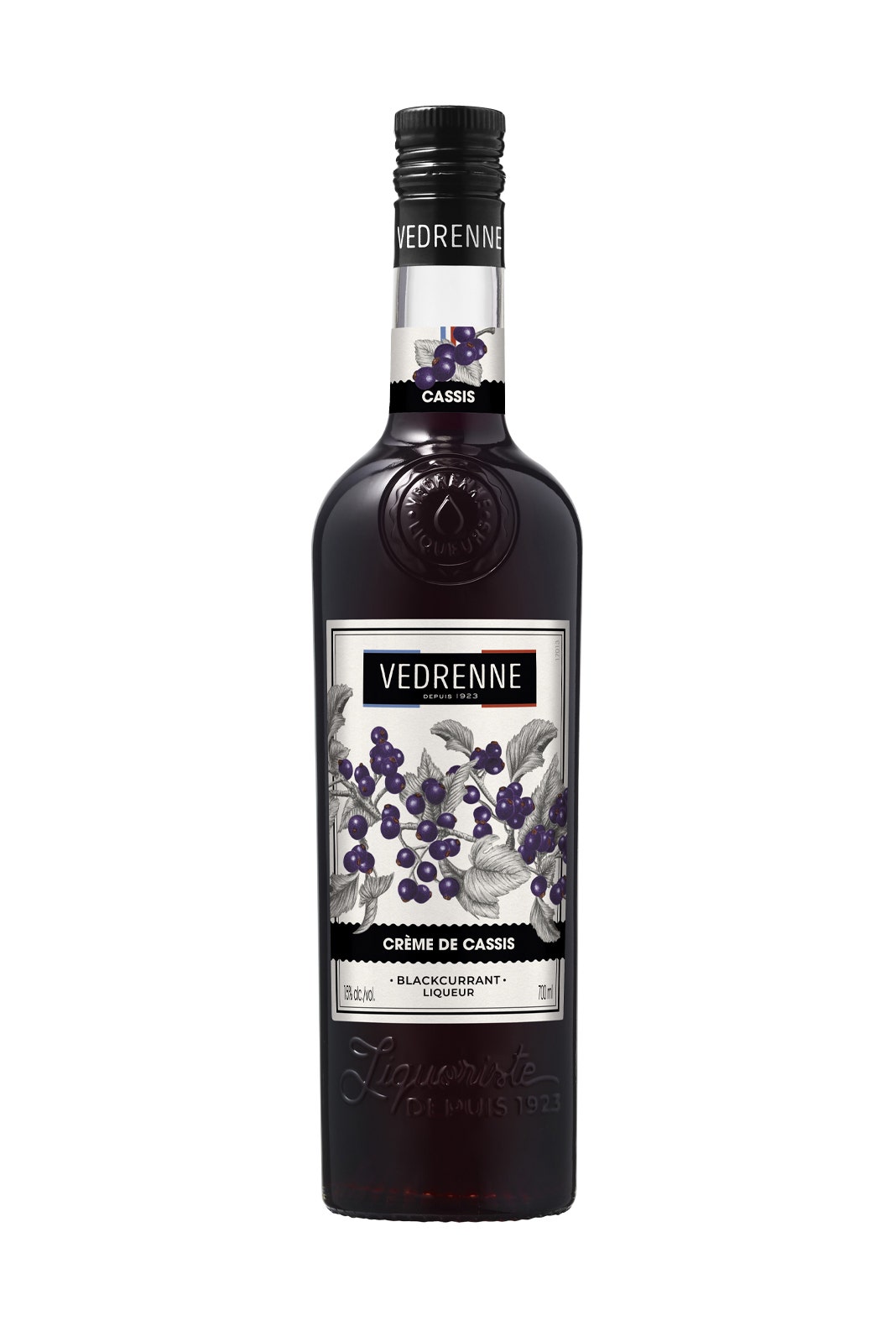 Vedrenne Blackcurrant Liqueur Cassis 700ml