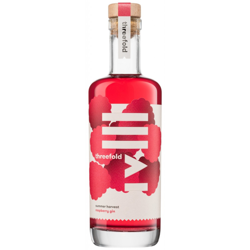 Threefold Summer Harvest Raspberry Gin 500ml