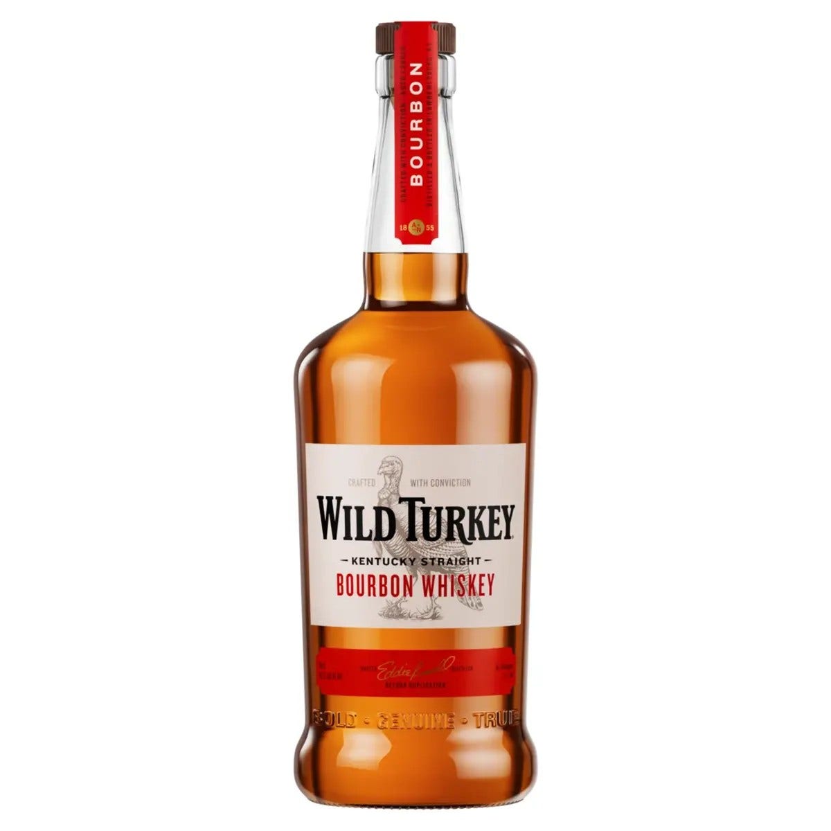 Wild Turkey 81 Proof Kentucky Straight Bourbon Whiskey 1Lt