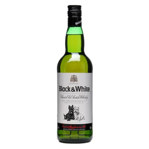Black & White Blended Scotch Whisky 700ml